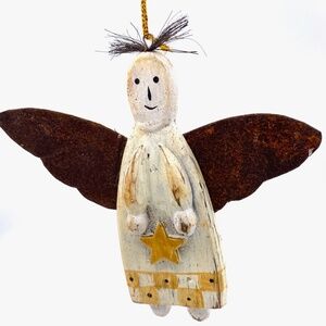 Monkey Business Bad Hair Day Angel Ornament